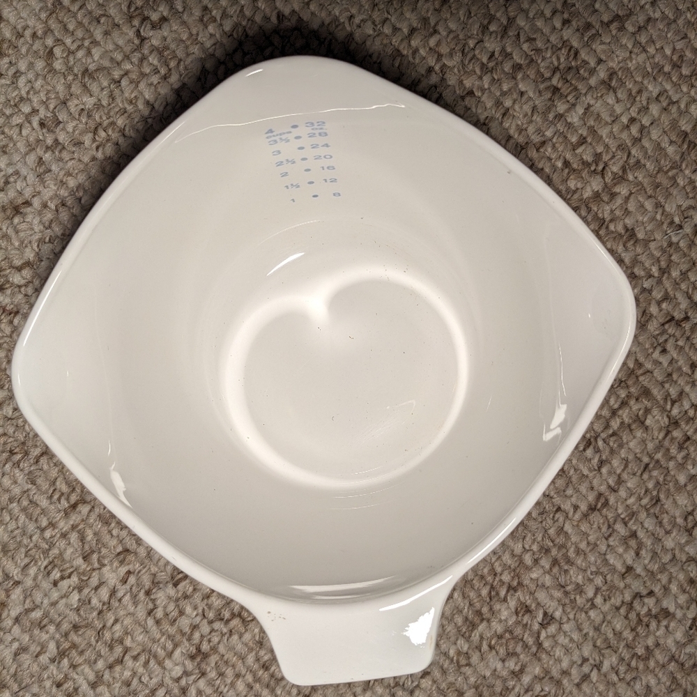 Corningware White Saucepan with Blue Floral Pattern - Picture 5 of 5
